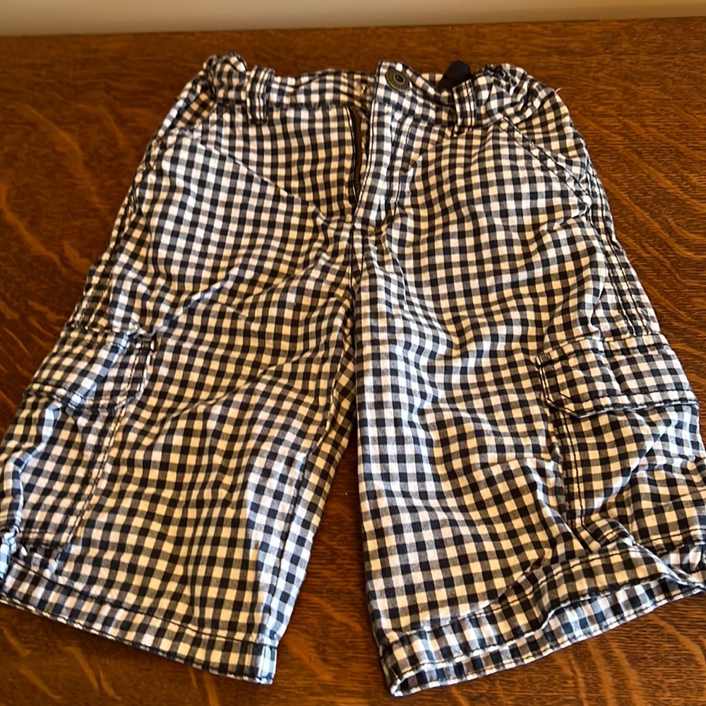 Plaid shorts